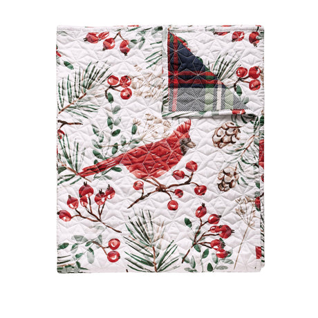 Cardinal Cottage Throw