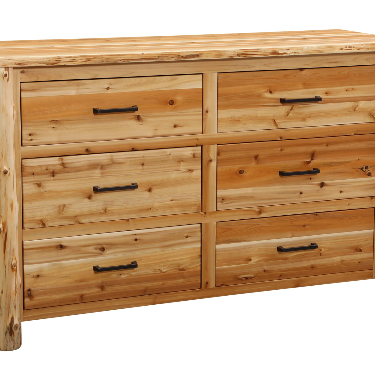 green emerald velvet dress Cedar Creek 6 Drawer Dresser – The Cabin Place