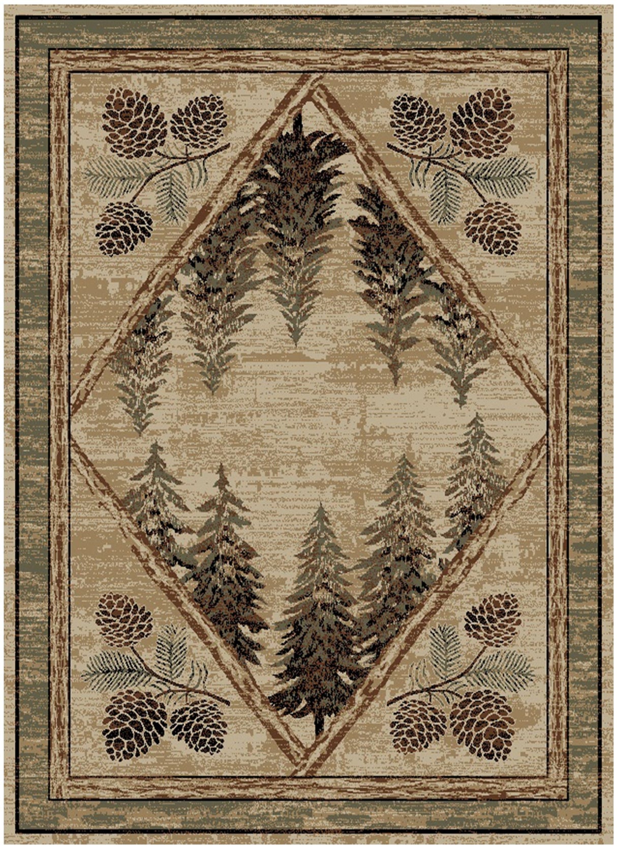 Treetop Pines Area Rug