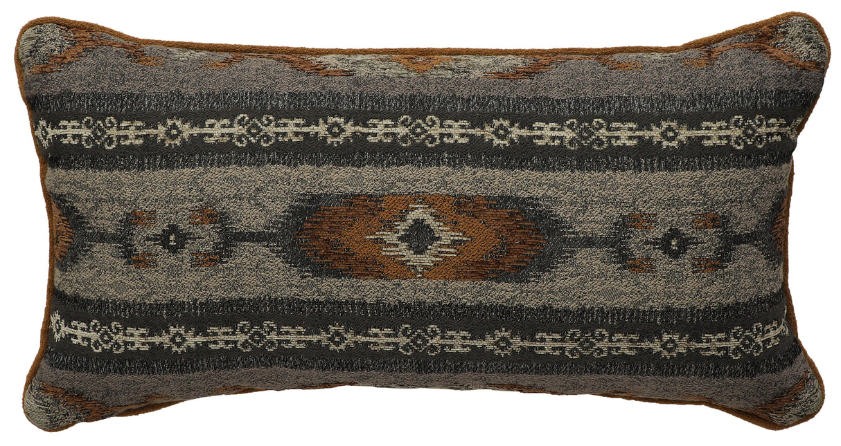 Oxford Plaid Oblong Pillow