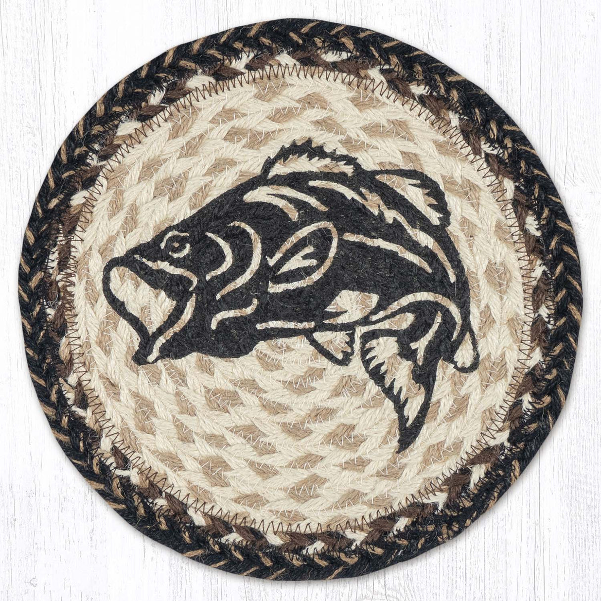 Big Mouth Printed Round Trivet