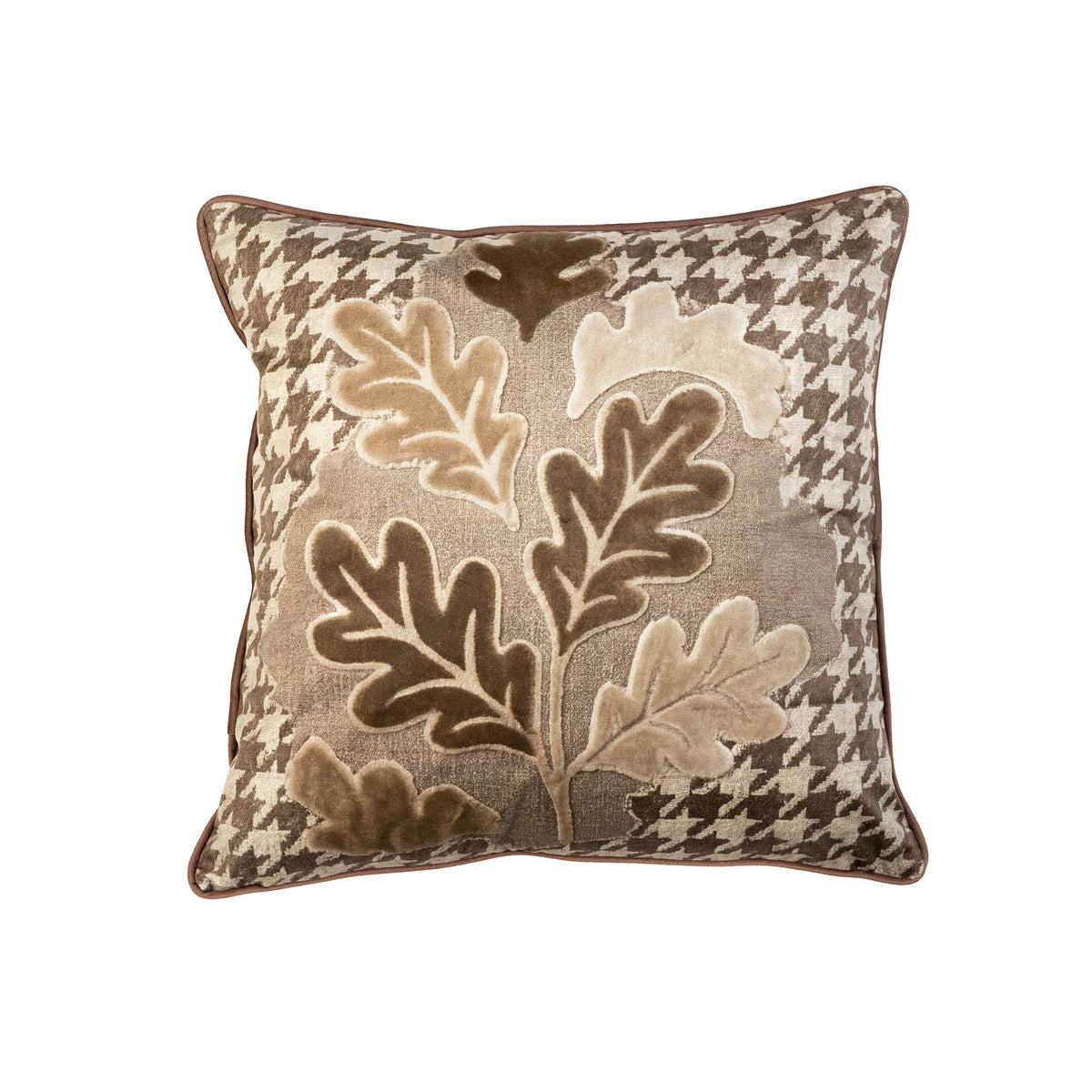Pine Prize Moose & Leaf Pillow