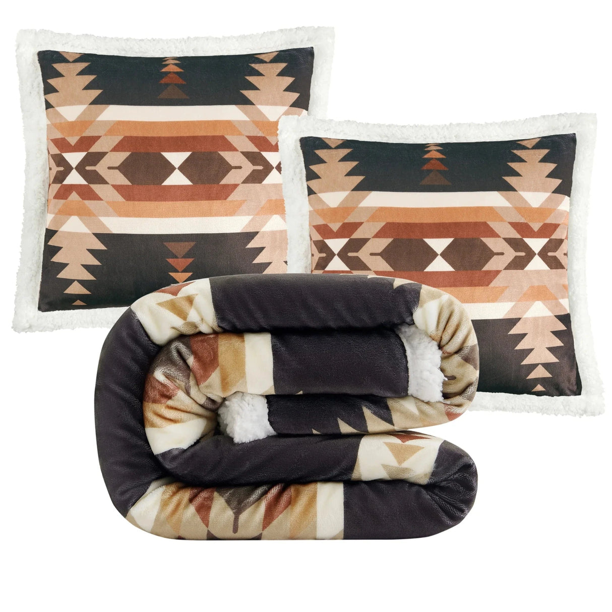 Sierra Nevada Sherpa Throw Set