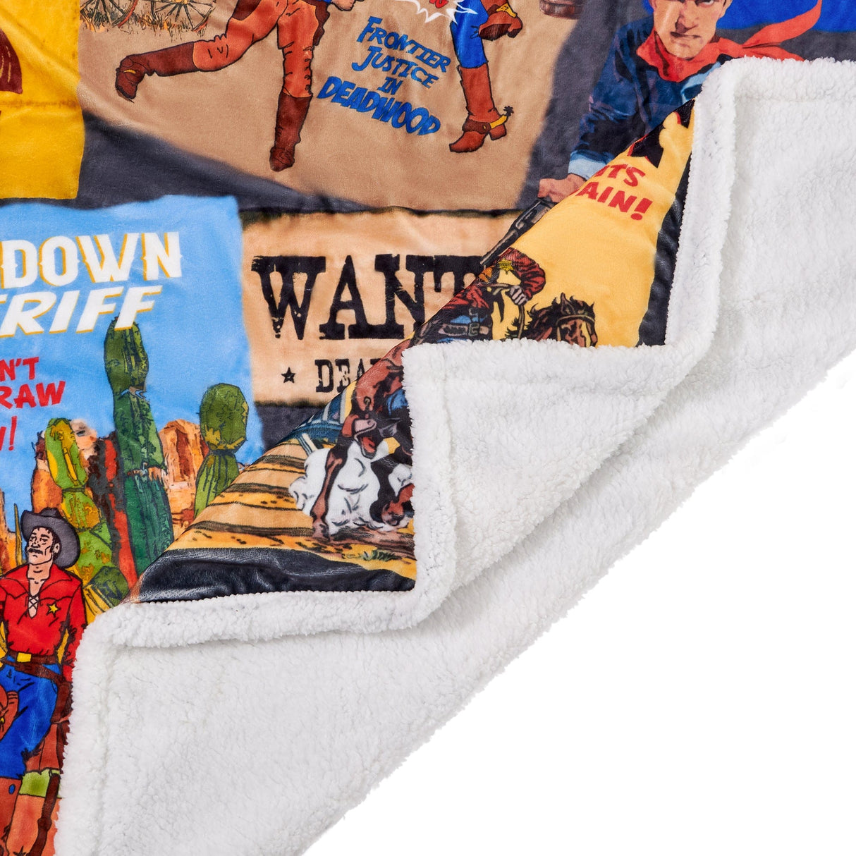 Wanted Western Sherpa Throw