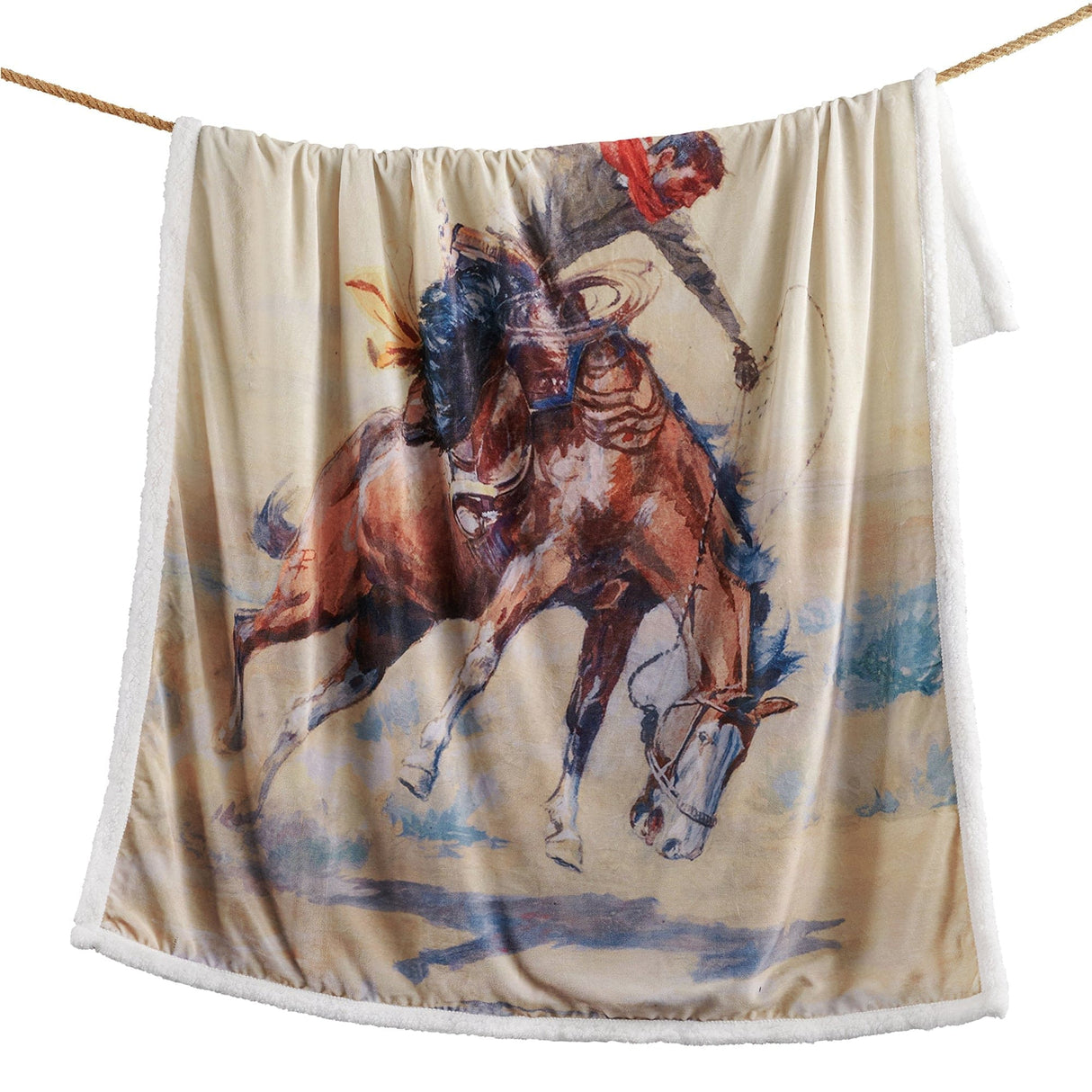 Rope & Ride Sherpa Throw