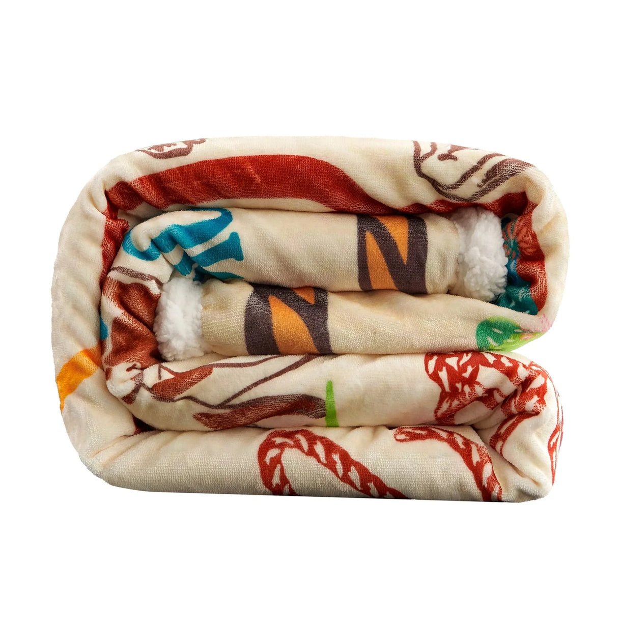 WIld West Giddy Up Sherpa Throw