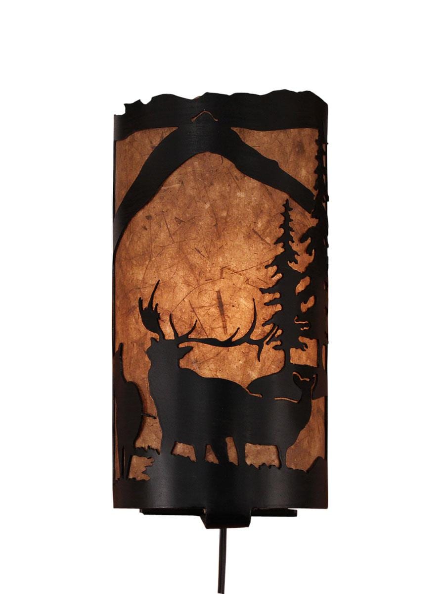 Frontier Elk Mountain Wall Sconce