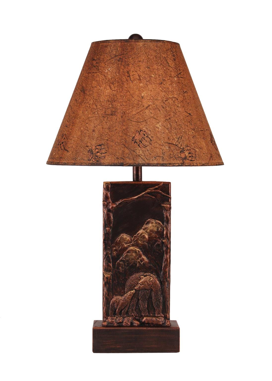 Mama Bear Forest Table Lamp