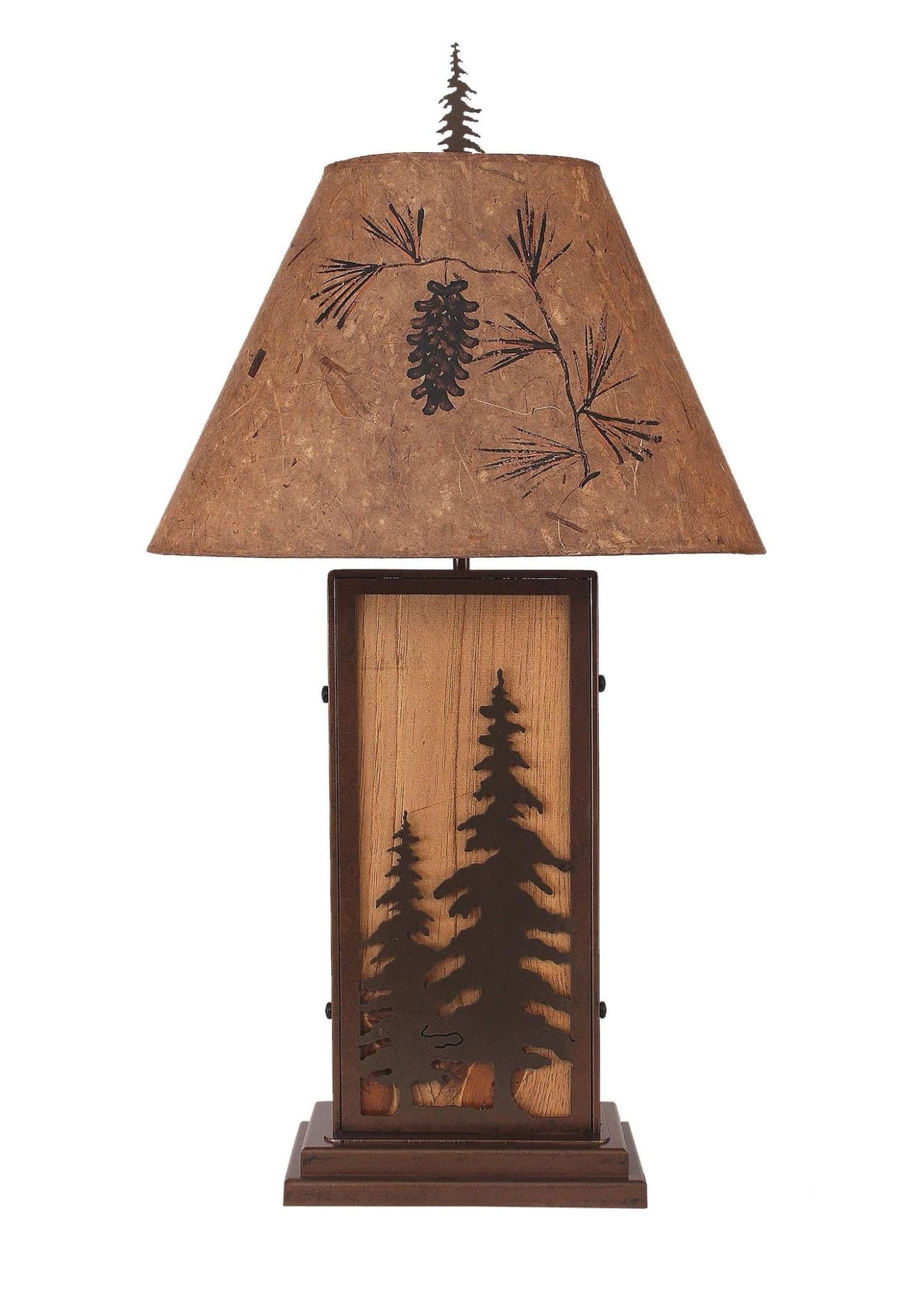 Seward Iron Trees Table Lamp