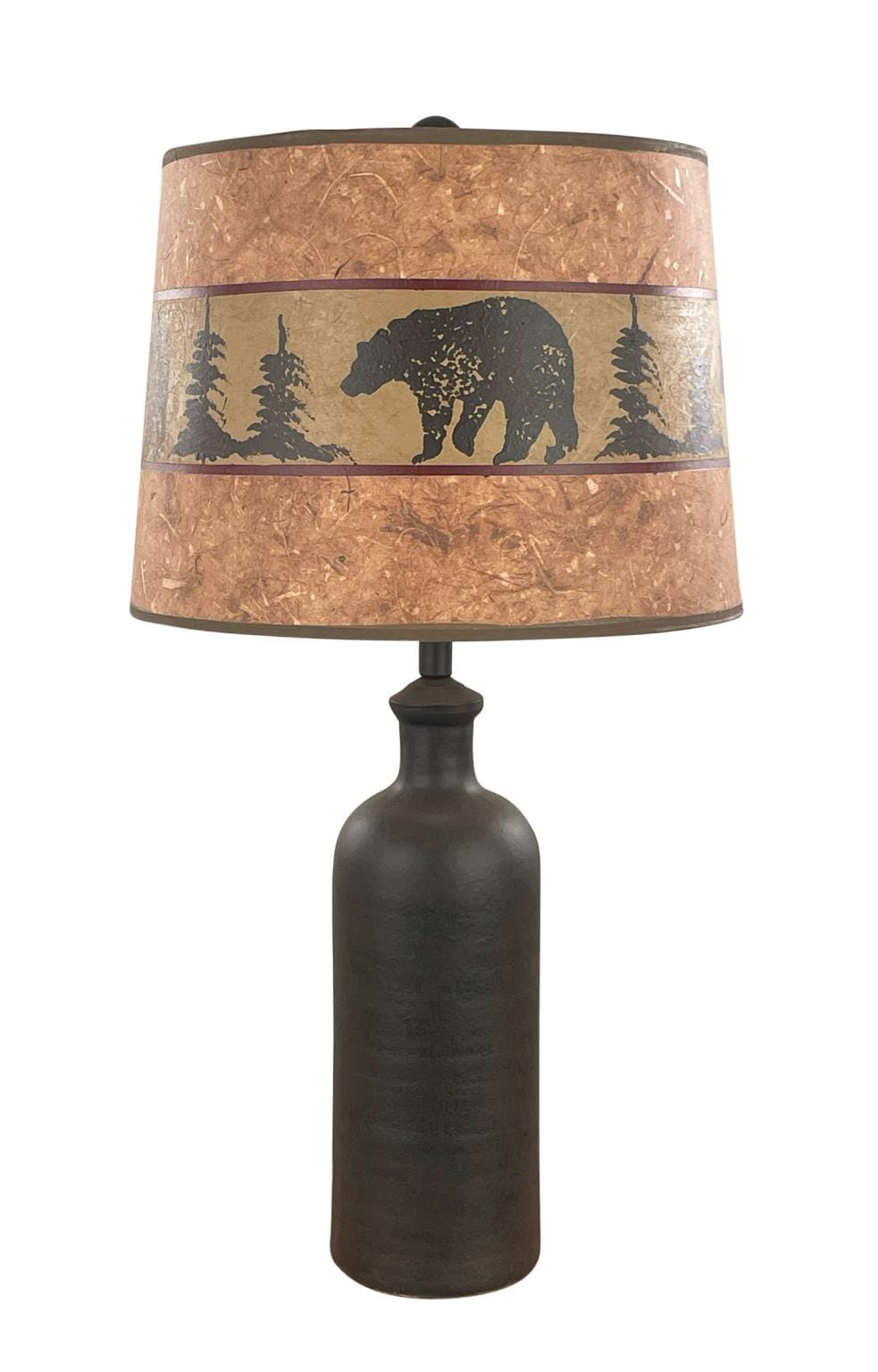 Copper Jug Bear Table Lamp