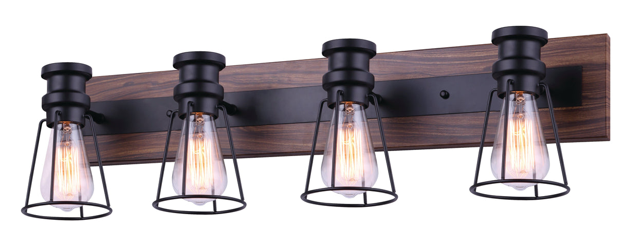 Rustic Dream 4 Light Vanity