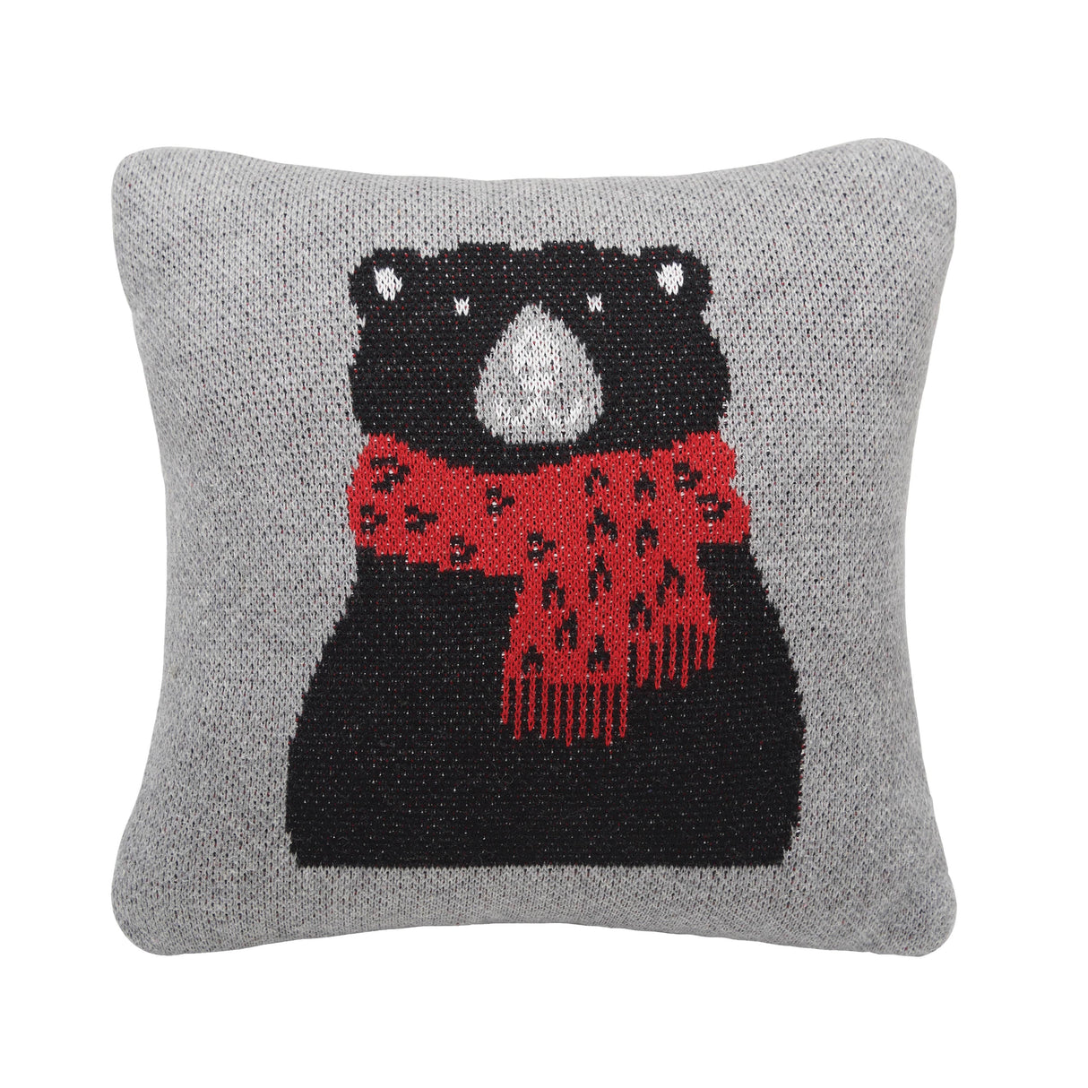 Red Scarf Bear PIllow