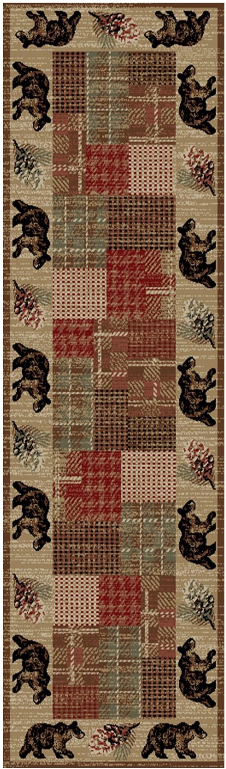 Bear Rover Area Rug