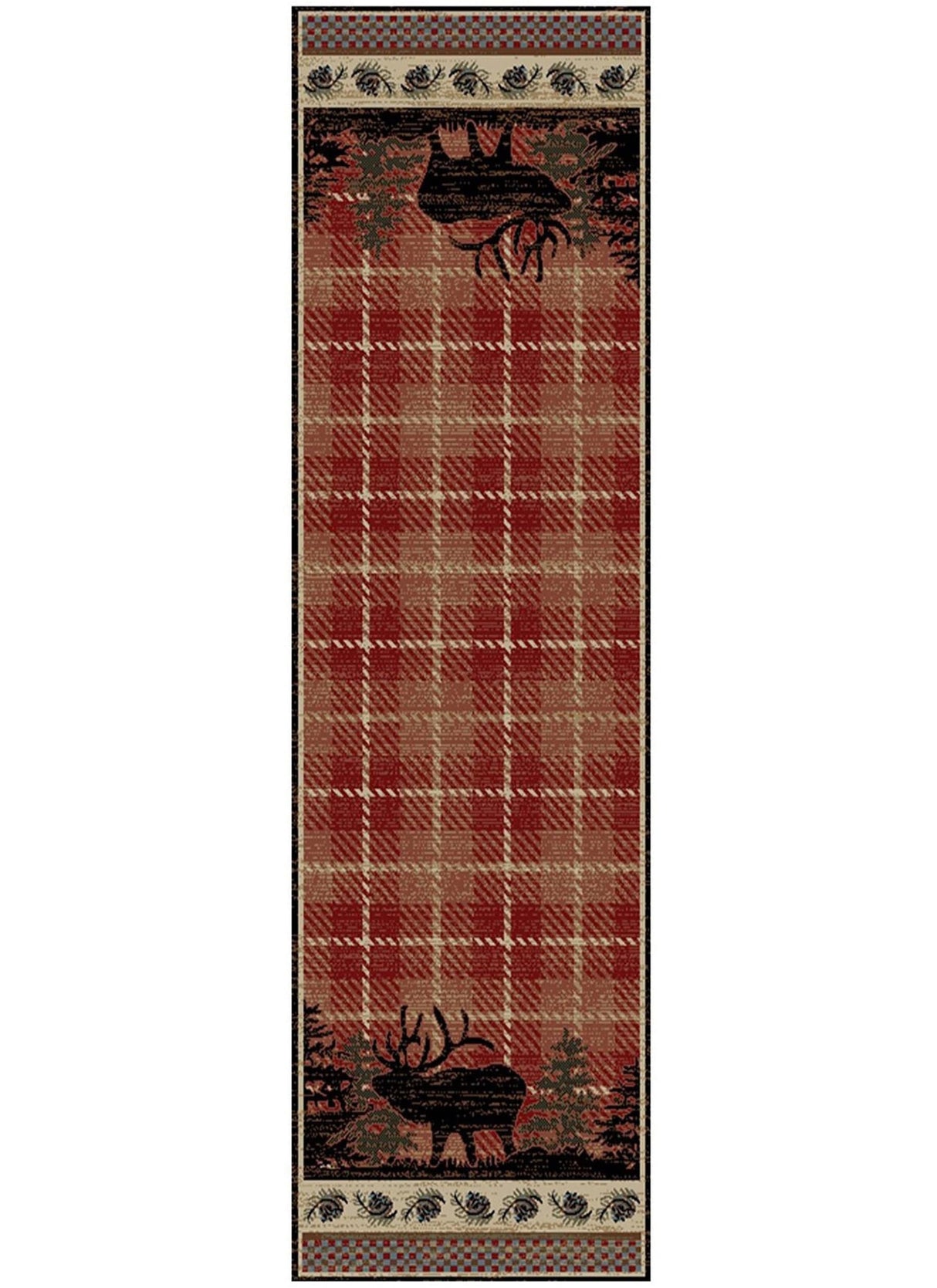 Wilderness Plaid Area Rug