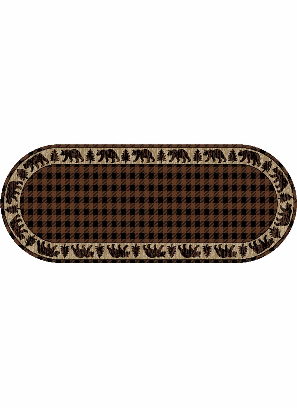 Leading Edge Brown Accent Rug