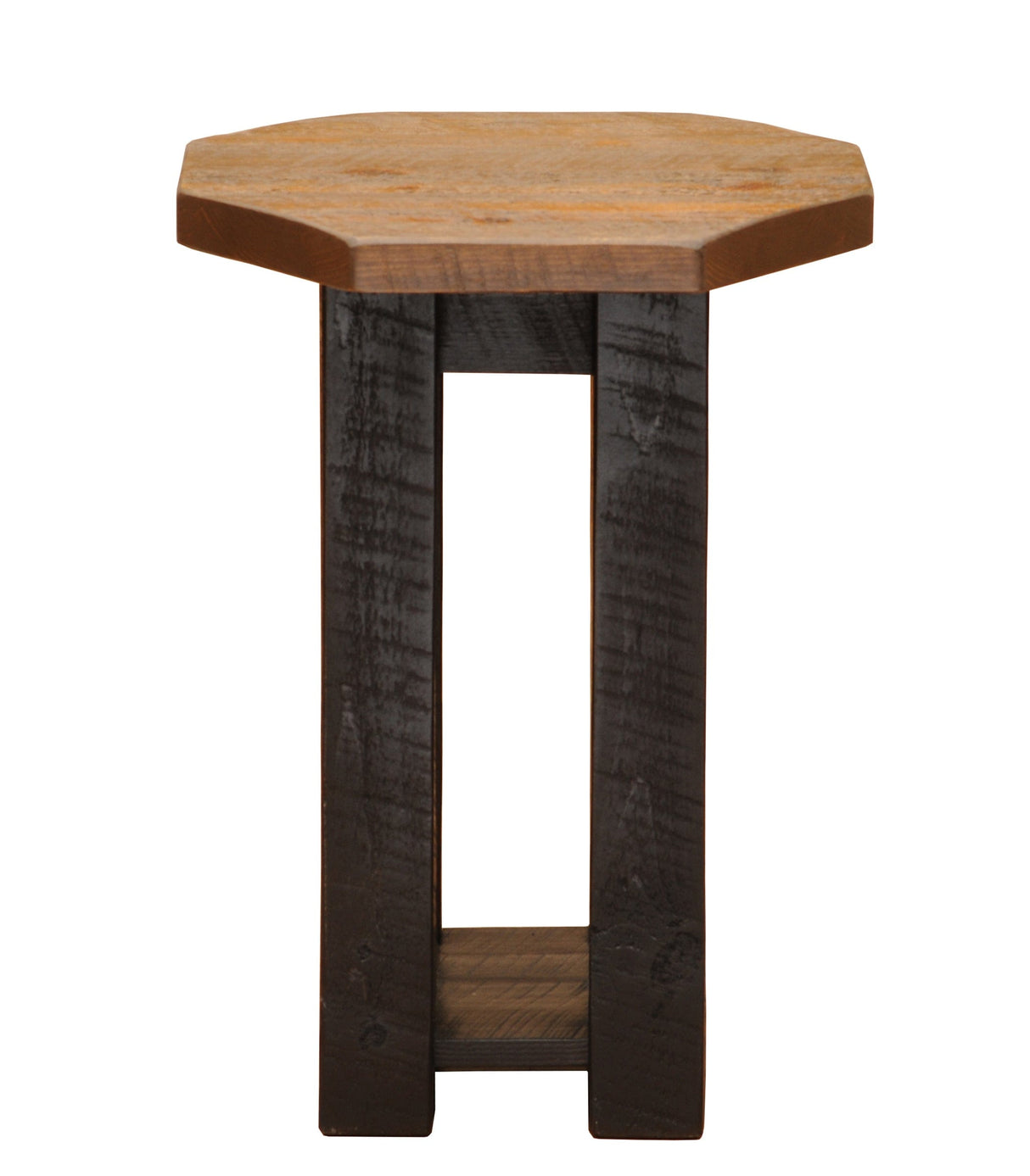 Rustic Home Octagon Bedside Table
