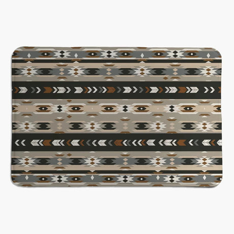 Canyon Echo Gray Memory Foam Rug