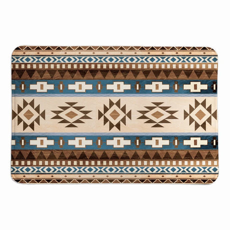 Havasu Brown Memory Foam Rug