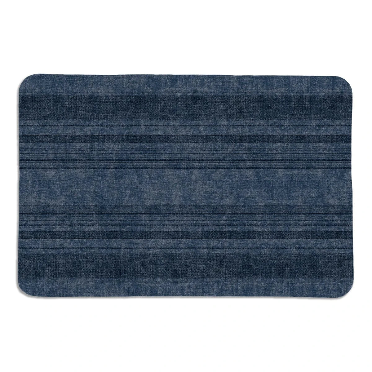Rustic Comfort Charcoal Memory Foam Rug