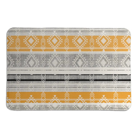 Ocotillo Yellow Memory Foam Rug