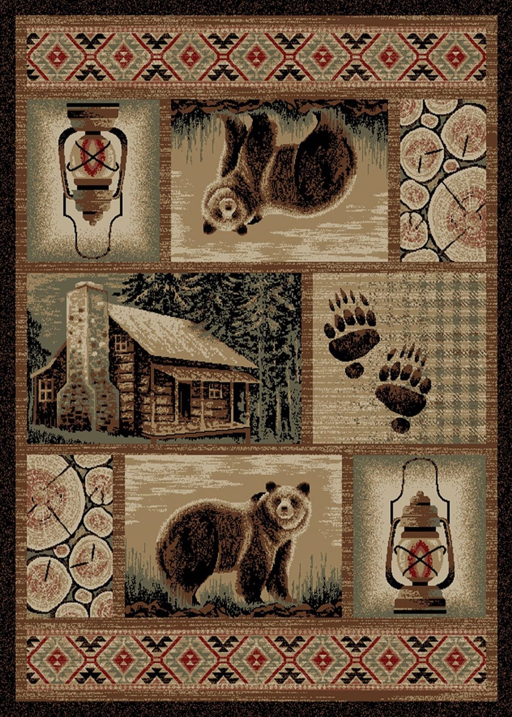 Cabin Hideout Area Rug