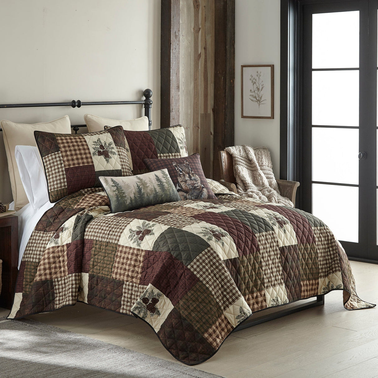 Alpine Plaid Quilt Set