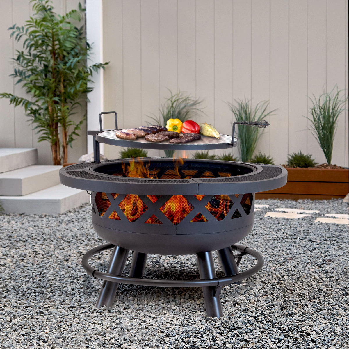Backyard Roundup Fire Pit