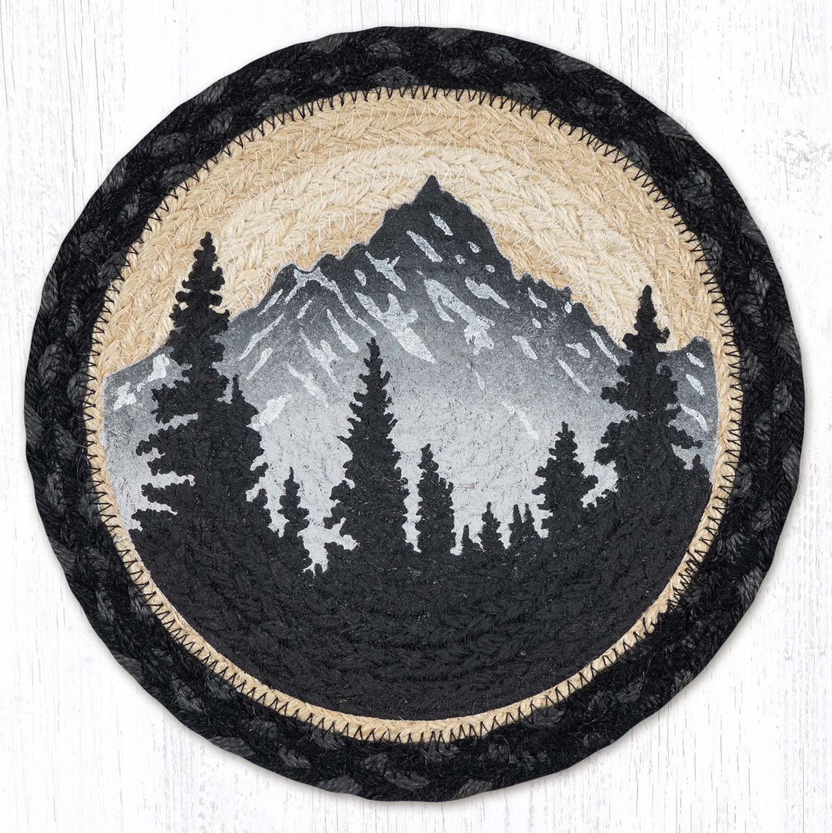 Alpine Printed Round Trivet