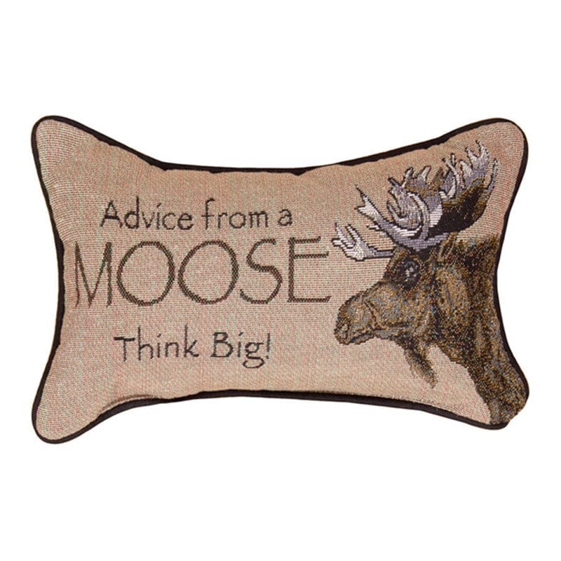 Moose Advice Pillow