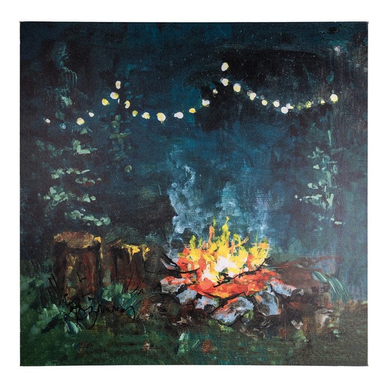 Campfire Charm Canvas Art