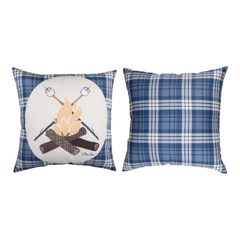 Campfire & S'mores Pillow