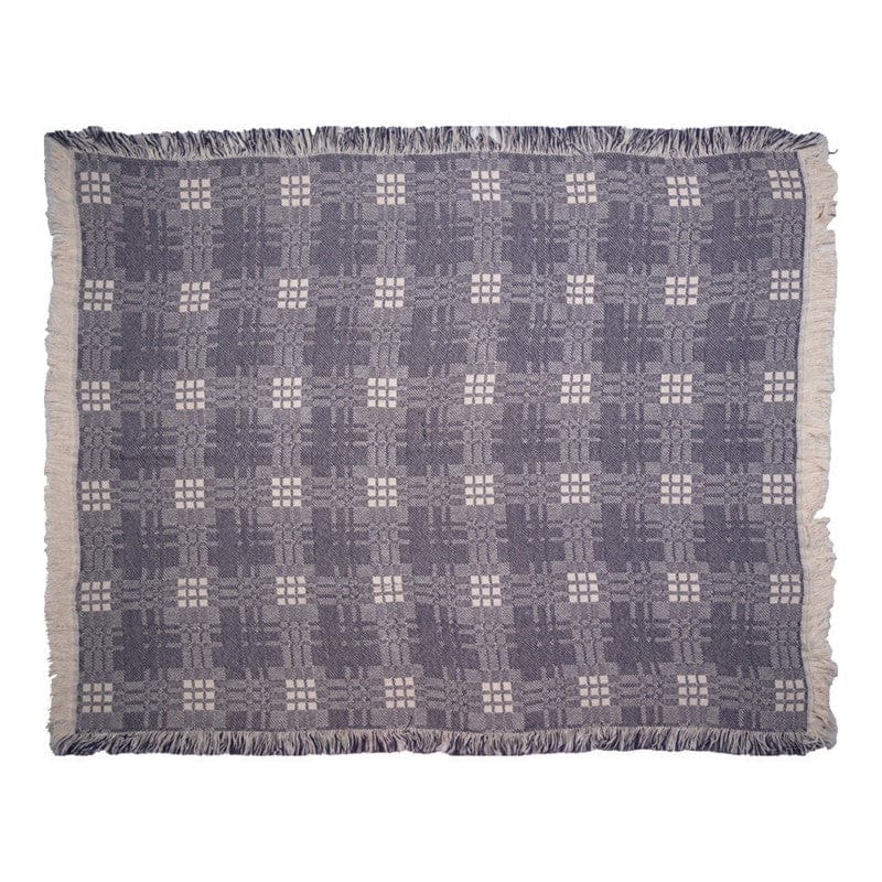 Lodge Plaid Blue Throw