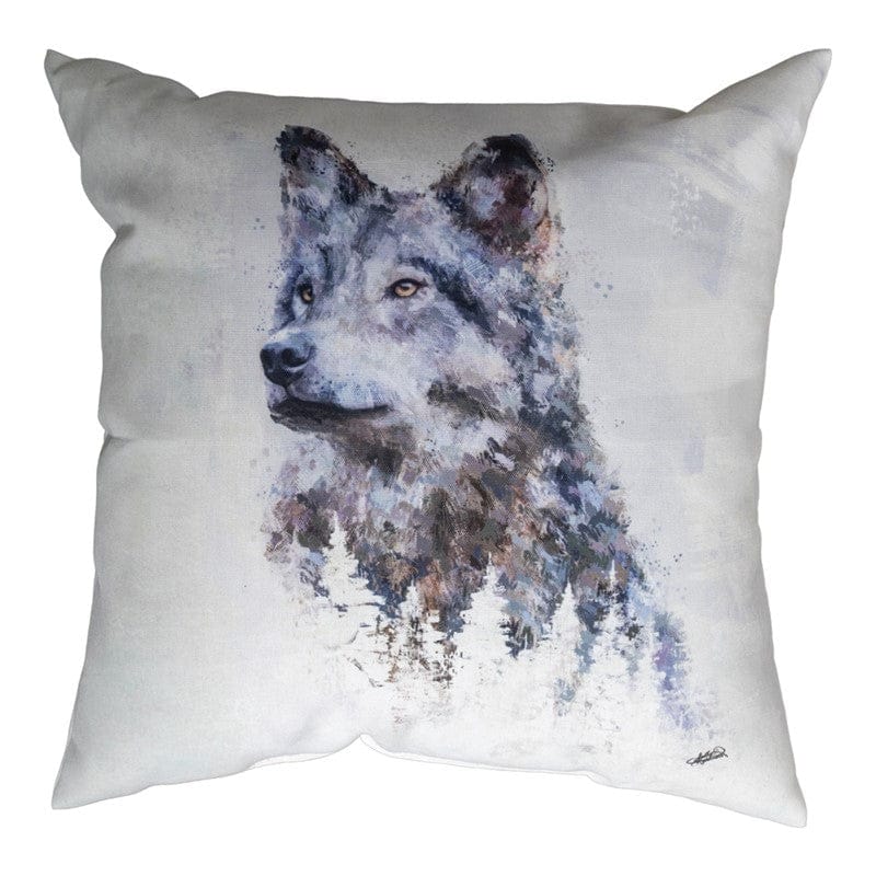 Call Of The Wild Wolf Pillow