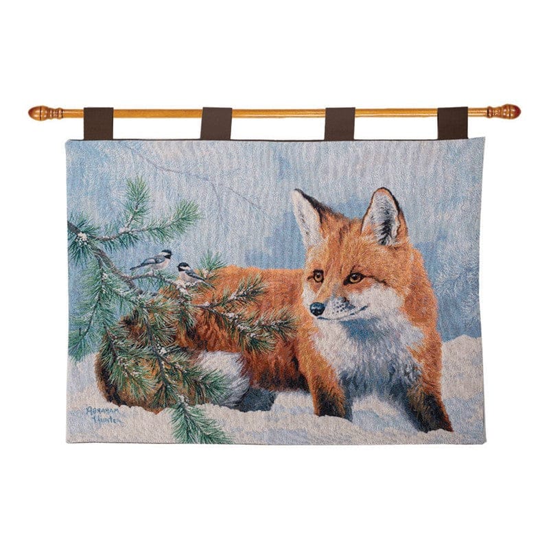 Winter Snows Fox Wall Hanging