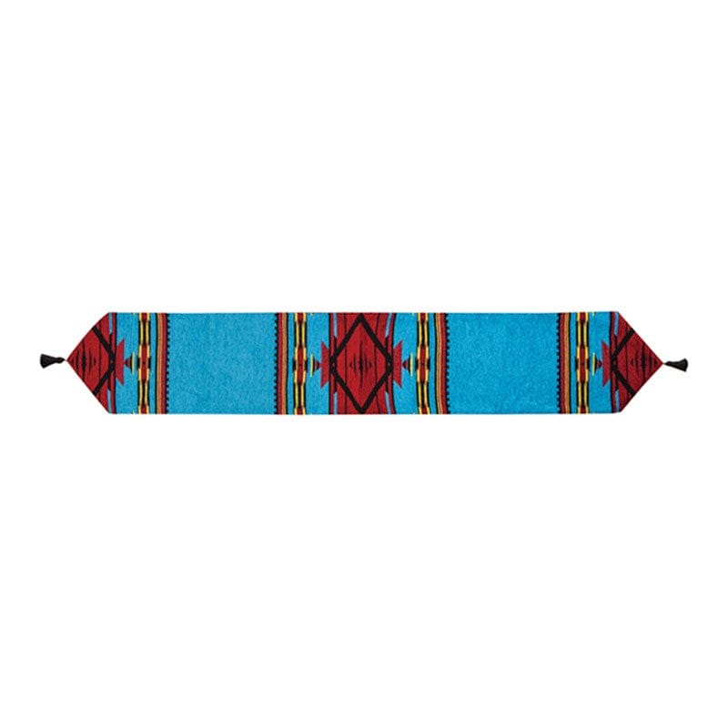 Desert Fire Turquoise Table Runner