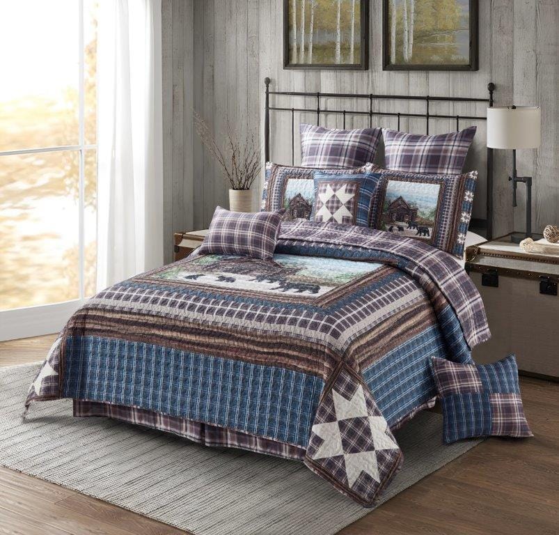 Bear Settlement Quilt Set