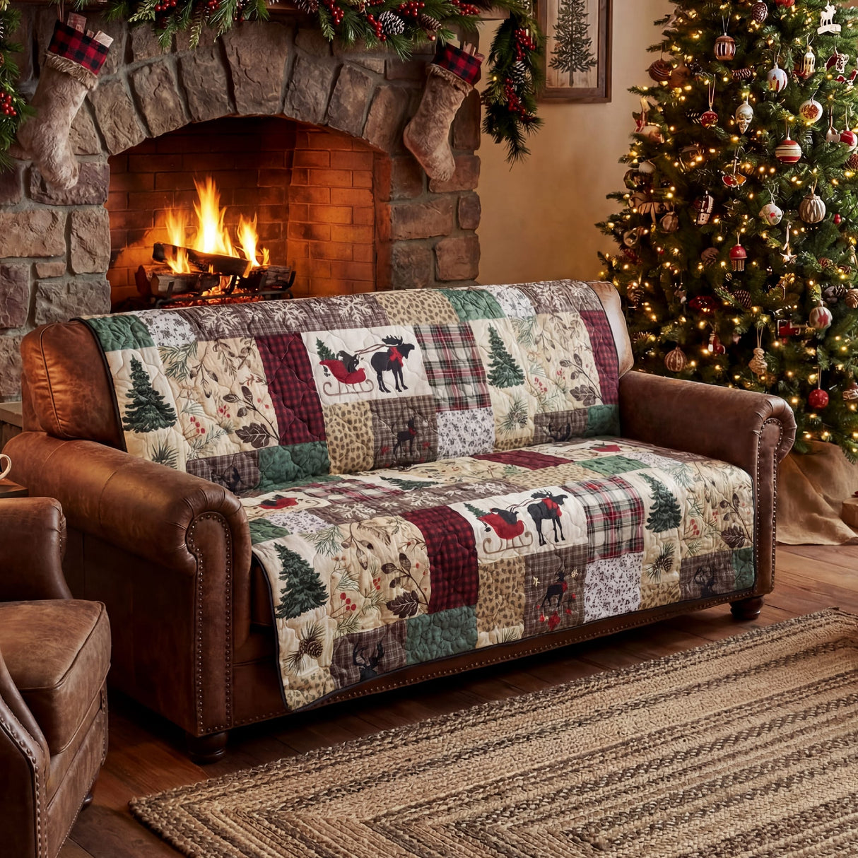 'Tis The Season Sofa Cover