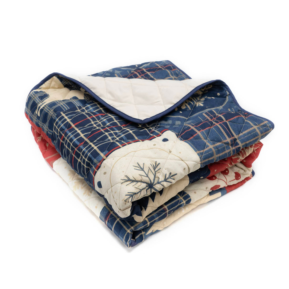 Holiday Patch Throw