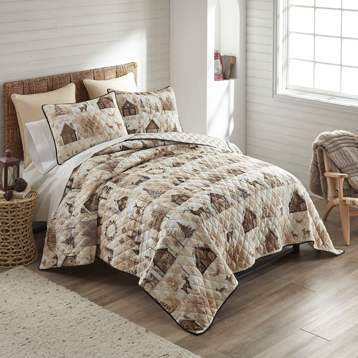 Rustic Winter Quilt Set