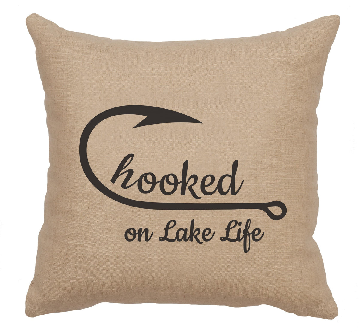 Cabin Classics Pillows - Hooked On Lake Life