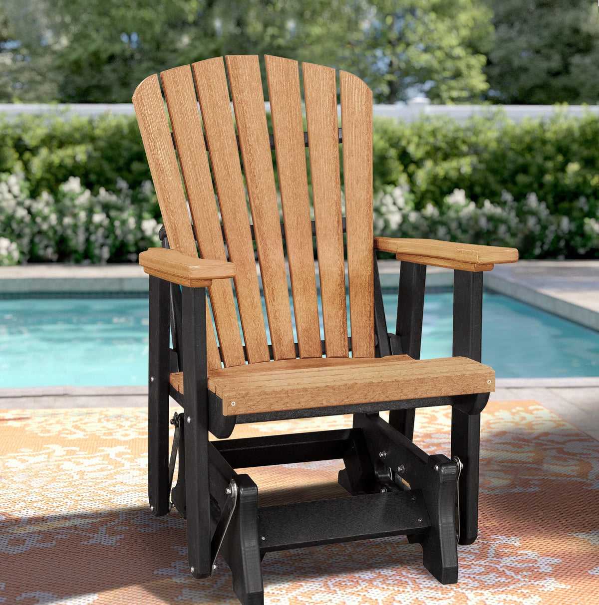 Premier Patio Fan Back Glider