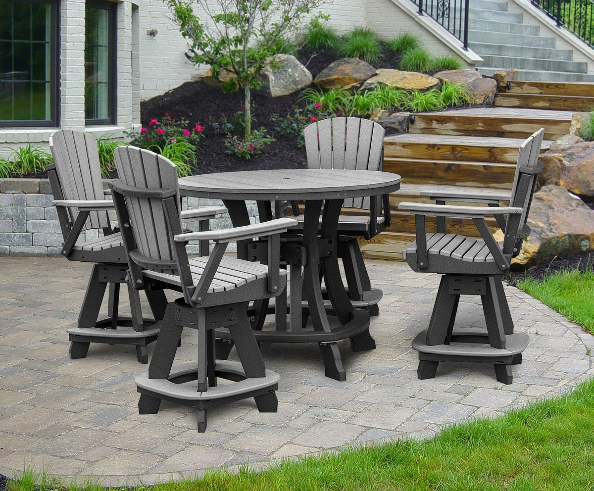 Premier Patio Five Piece Round Counter Height Dining Set