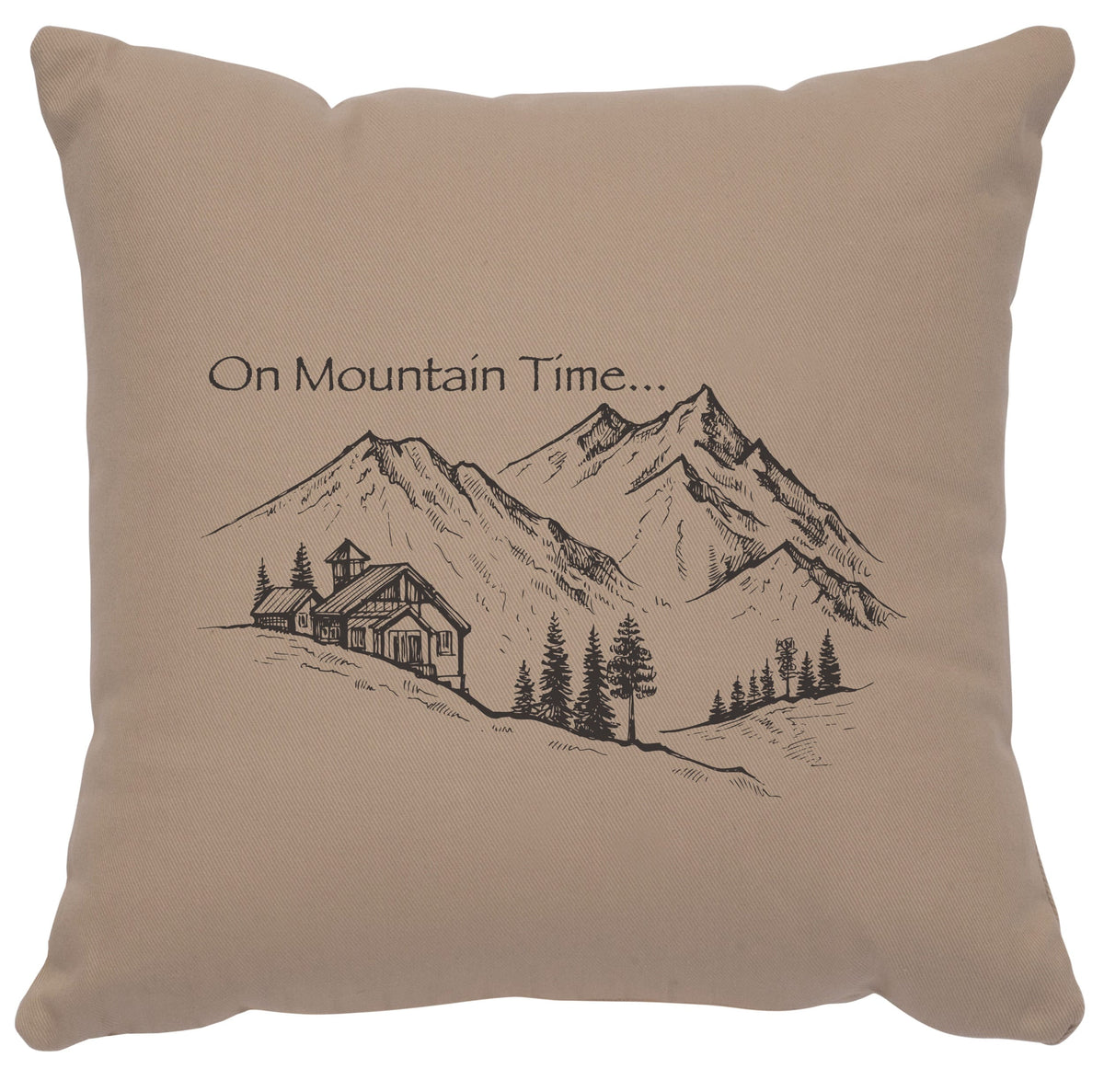 Cabin Classics Pillows - On Mountain Time
