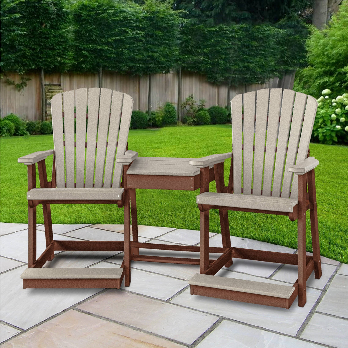 Premier Patio Settee Table Combo