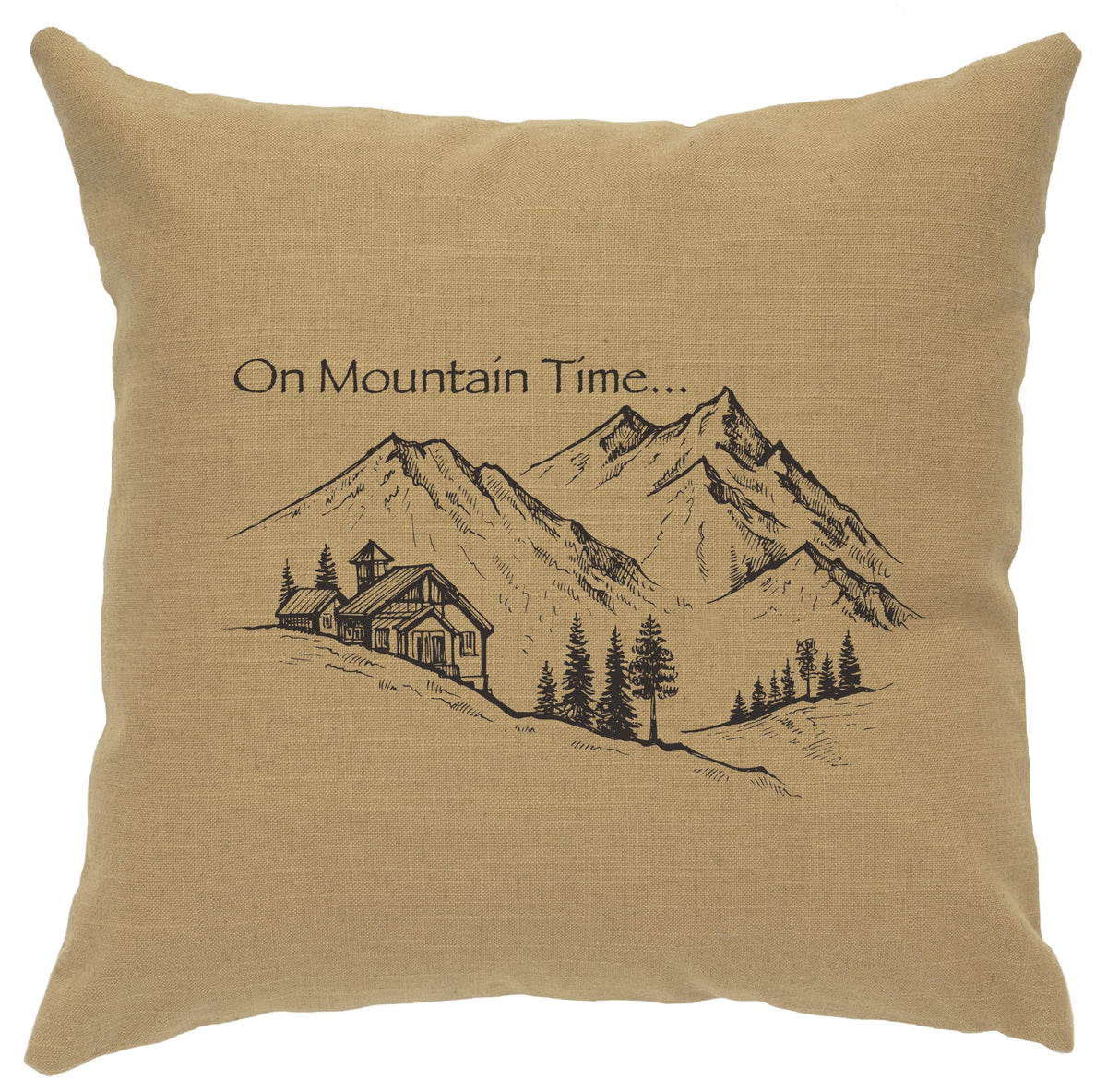 Cabin Classics Pillows - On Mountain Time