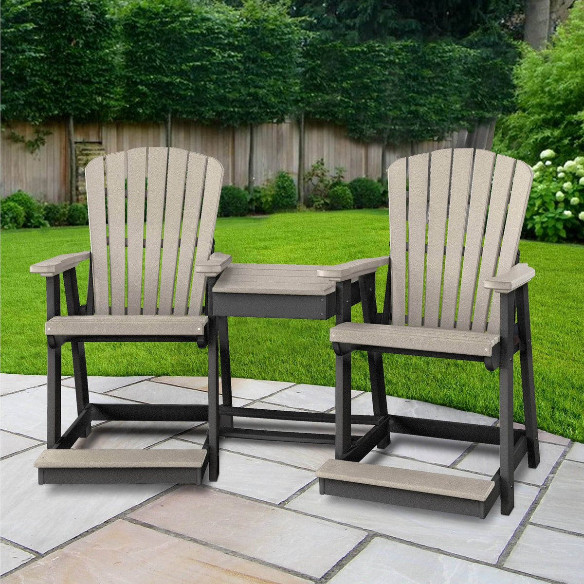 Premier Patio Settee Table Combo