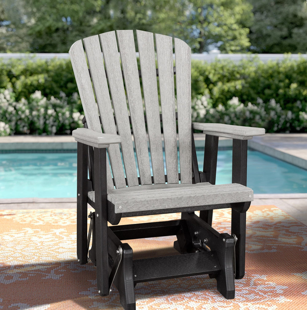 Premier Patio Fan Back Glider