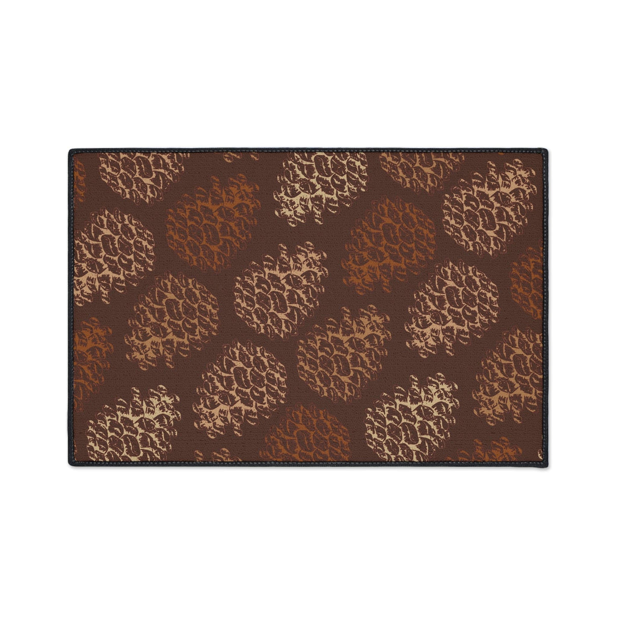 Retro Pinecone Non-Slip Rug