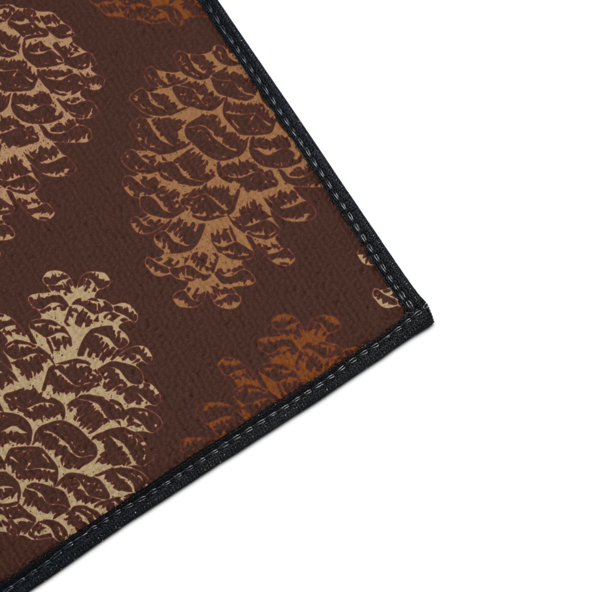 Retro Pinecone Non-Slip Rug