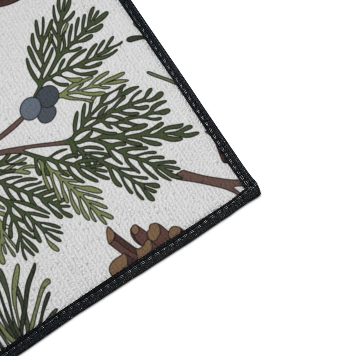 Pinecone Forest Non-Slip Rug